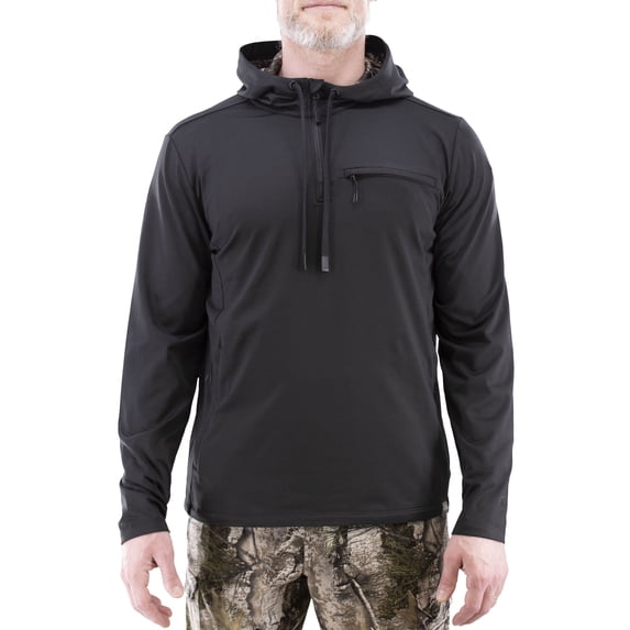 Tekari Men's Axial 1/4 Zip Performance Hunting Hoodie