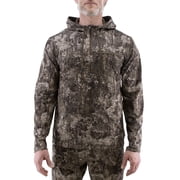 Tekari Men's Axial 1/4 Zip Performance Fleece Hunting Hoodie, S-3XL
