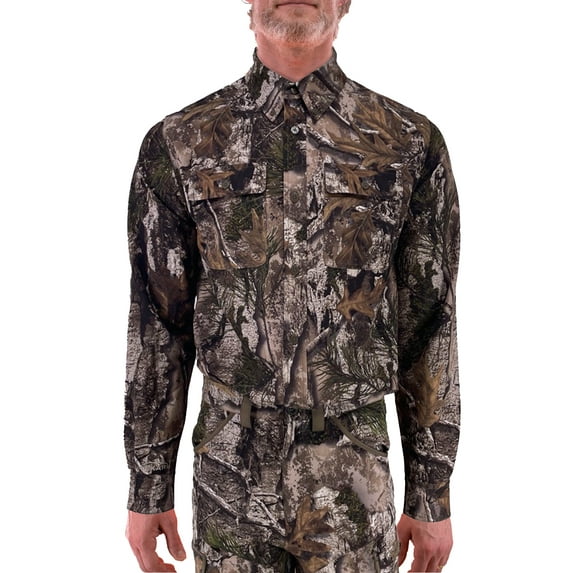 Tekari Men's Boldrun Dobby Buttondown Hunting Shirt