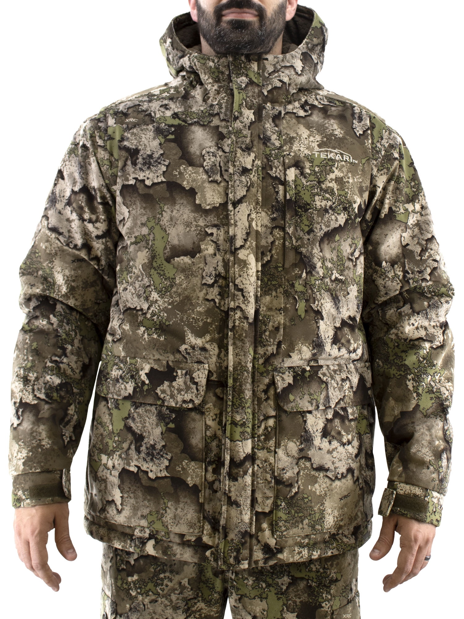 Tekari Men's Kryphan TrueSuede Camo Hunting Parka, S-3XL