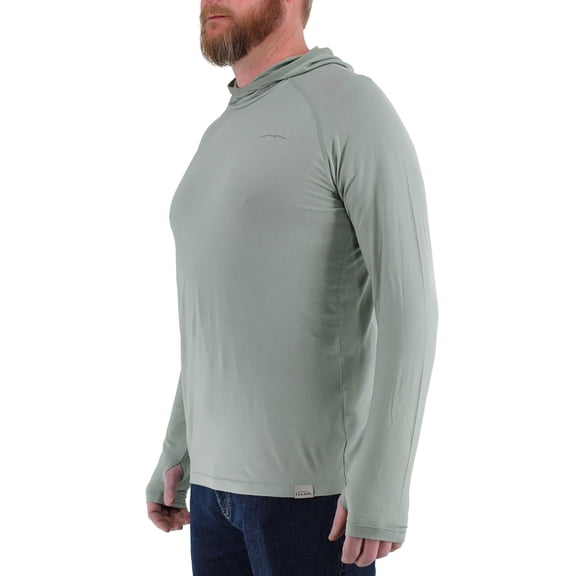 Tekari Men's Performance Bamboo Fishing Hoodie Large