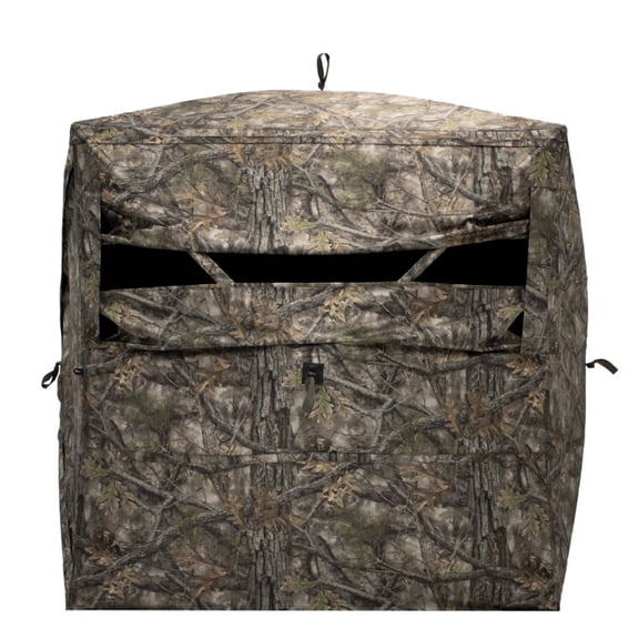 Tekari TC43 Ground Blind, Fits 2-3 Hunters, Water-Resistant, Silent Door