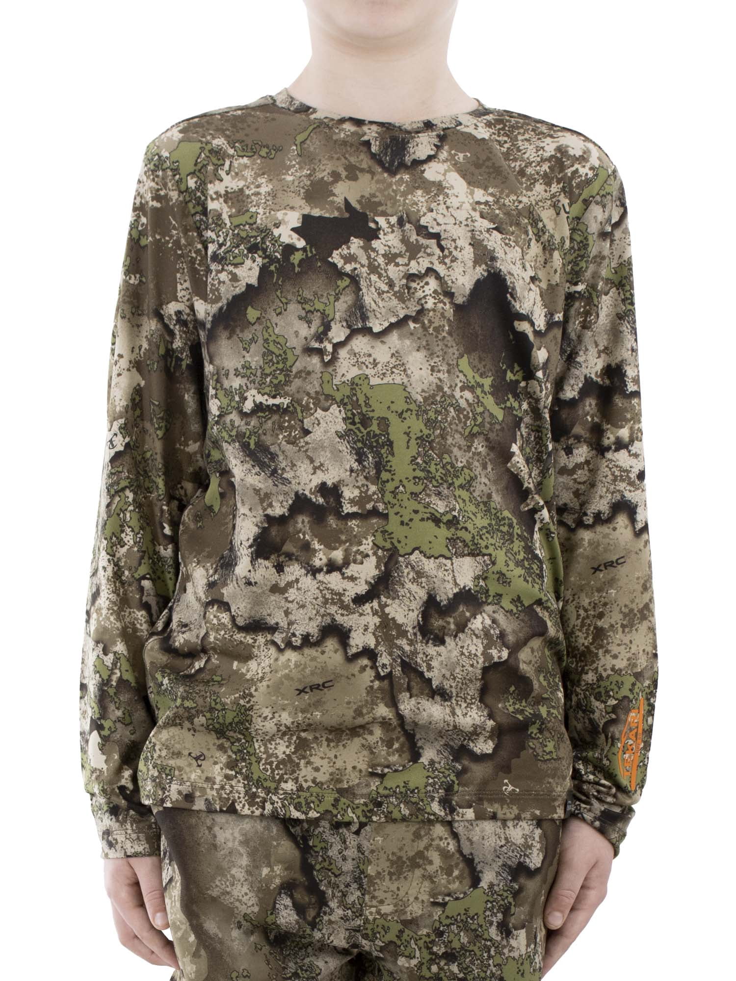 Tekari Youth Long Sleeve Camo Performance Hunting Shirt, XS-XL