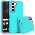 thumbnail image 1 of Tekcoo Case for Samsung Galaxy S23 2023 6.1", Case Cover for Galaxy S23,Shockproof Heavy Duty Hard Plastic & Rubber Rugged Bumper 3-in-1 Case Cover - Mint, 1 of 6