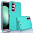 thumbnail image 1 of Tekcoo Case for Samsung Galaxy S23 FE 2023 6.4", Case Cover for Galaxy S23 FE,Shockproof Heavy Duty Hard Plastic & Rubber Rugged Bumper 3-in-1 Case Cover - Mint, 1 of 7