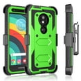 thumbnail image 1 of Tekcoo For Moto E5 Plus / E5 Spura / E5 Play / E5 GO / E5 Cruise / G7 Power / G7 Optimo Maxx / G7 Spura / G6 Play / G6 Forge Case Holster Belt Clip Defender Heavy Kickstand Carrying Tank Armor Cases, 1 of 6