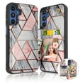 thumbnail image 1 of Tekcoo Samsung Galaxy A15 5G Case, Galaxy A15 5G Wallet Case, PU Leather ID Cash Credit Card Holder Slots Magnetic Closure Kickstand Flip Slim Cover for Samsung A15 5G [Marble], 1 of 9