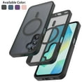 thumbnail image 1 of Tekcoo for Samsung Galaxy A16 5G Case, Compatible with MagSafe Military Grade Drop Protection Magnetic Rugged Cover Translucent Back Shockproof Phone Case for Samsung Galaxy A16 5G - Black, 1 of 10
