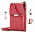 thumbnail image 1 of Luxury Leather Messenger Bags Women Clutch Mini Crossbody Shoulder Bag Female Large Capacity Phone Bag Ladies Purse, 1 of 9