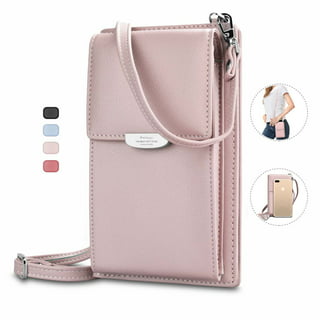Crossbody Cell Phone Bag, TSV Small Waterproof Nylon Shoulder Purse Wallet  with Adjustable Strap for Women 