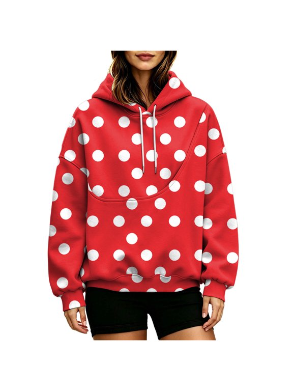 Cat Pouch Hoodie for Women Cute Dog Pet Baby Carrier Fleece Hoodies Cat Pouch Hoodie (Red,2XL)