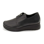 Tekin Women's Dorothy Platform Slip On Shoes, Black,6 M US