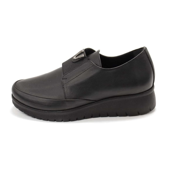 Tekin Women's Dorothy Platform Slip On Shoes, Black,8 M US