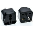 thumbnail image 1 of Tekit Black NEMA 6-20P Universal Plug Adapter110-250V 15A,Universal World to North American US NEMA 6-20P Electrical Plug Adapter Converter, 1 of 9