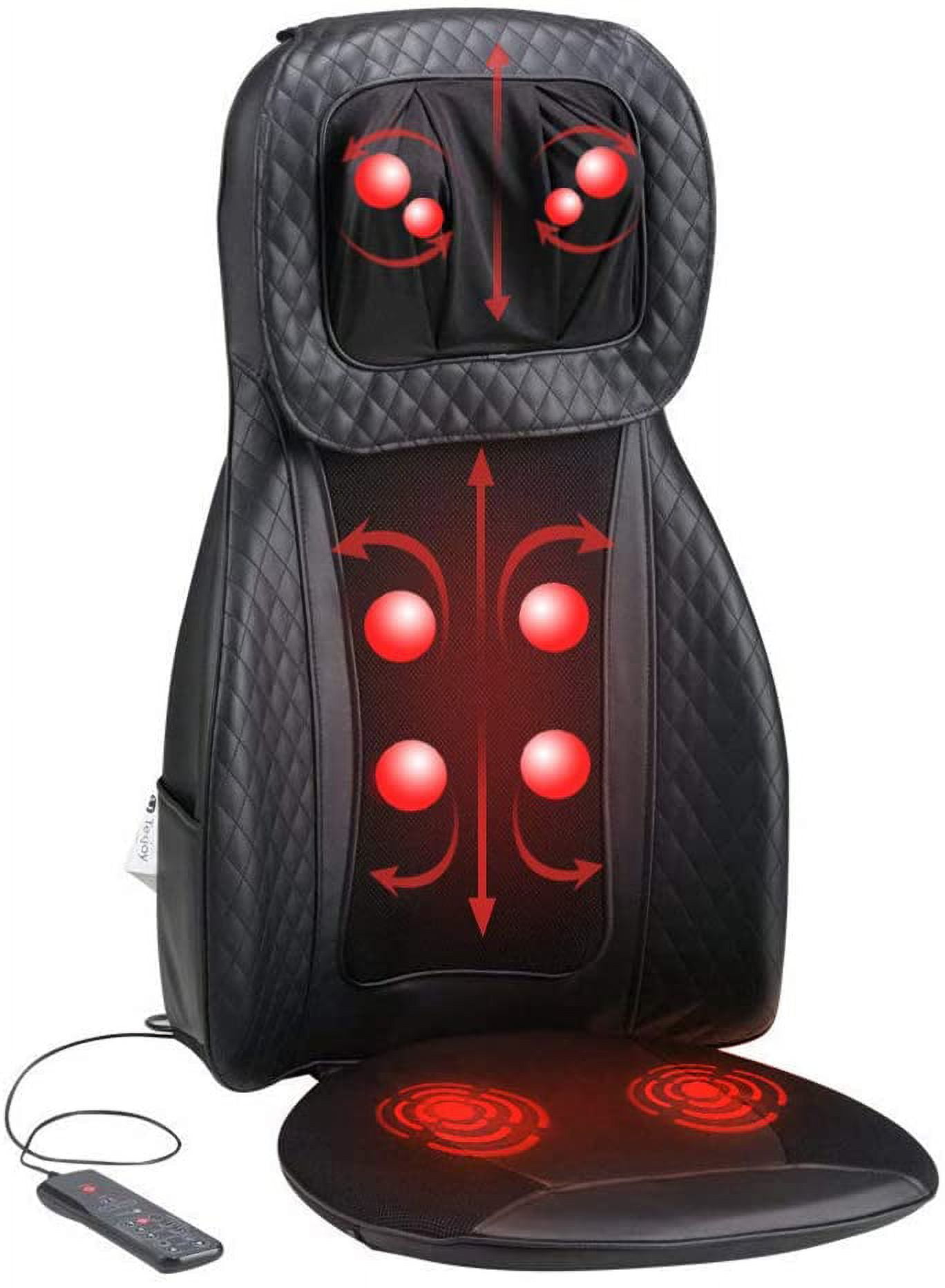 RBX Neck and Back Massager with Heat Deep Tissue Neck Massager for Pain  Relief Massage Heating Pillow, Chair and Car attachments Car Seat Mssager  for Vehicle While Driving : Health & Household 