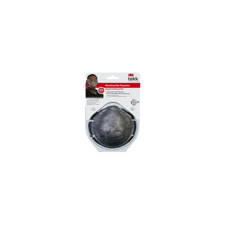3M 8247H1-DC TEKK Protection Disposable Non-Valved Odor Respirator Gray