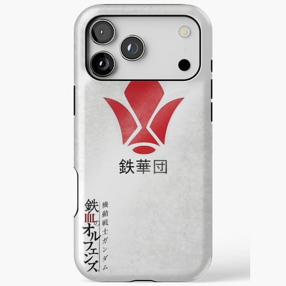 Tekkadan Iron Blooded Orphans Art iPhone Case 17 through 11 Pro Max up to size 5XL