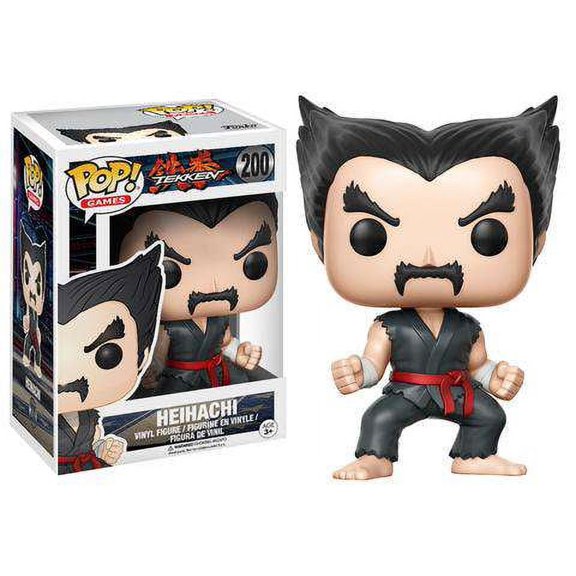 Tekken Funko POP! Games Heihachi Vinyl Figure (Black Hair)