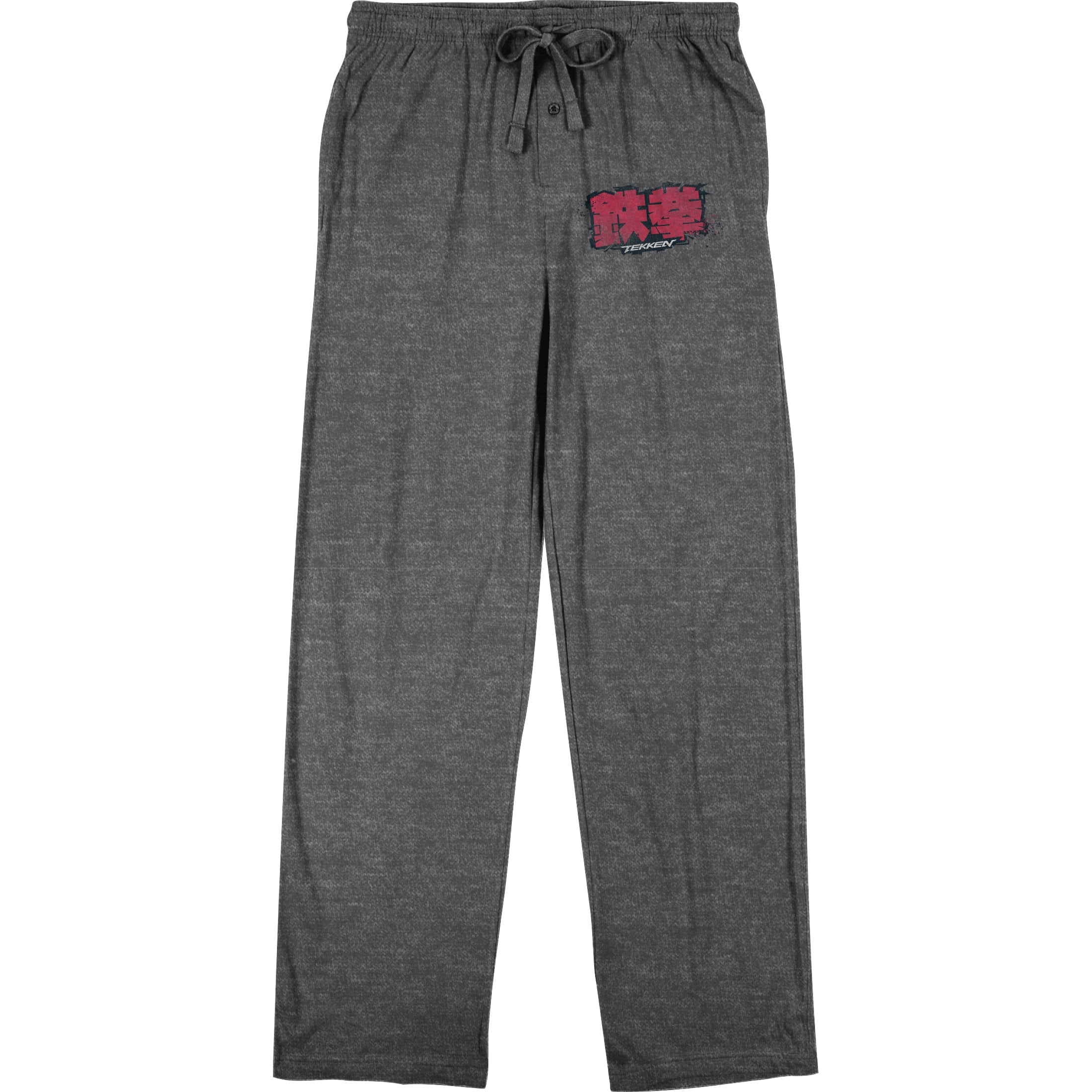 Tekken Logo Men's Graphite Heather Sleep Pajama Pants-Large - Walmart.com