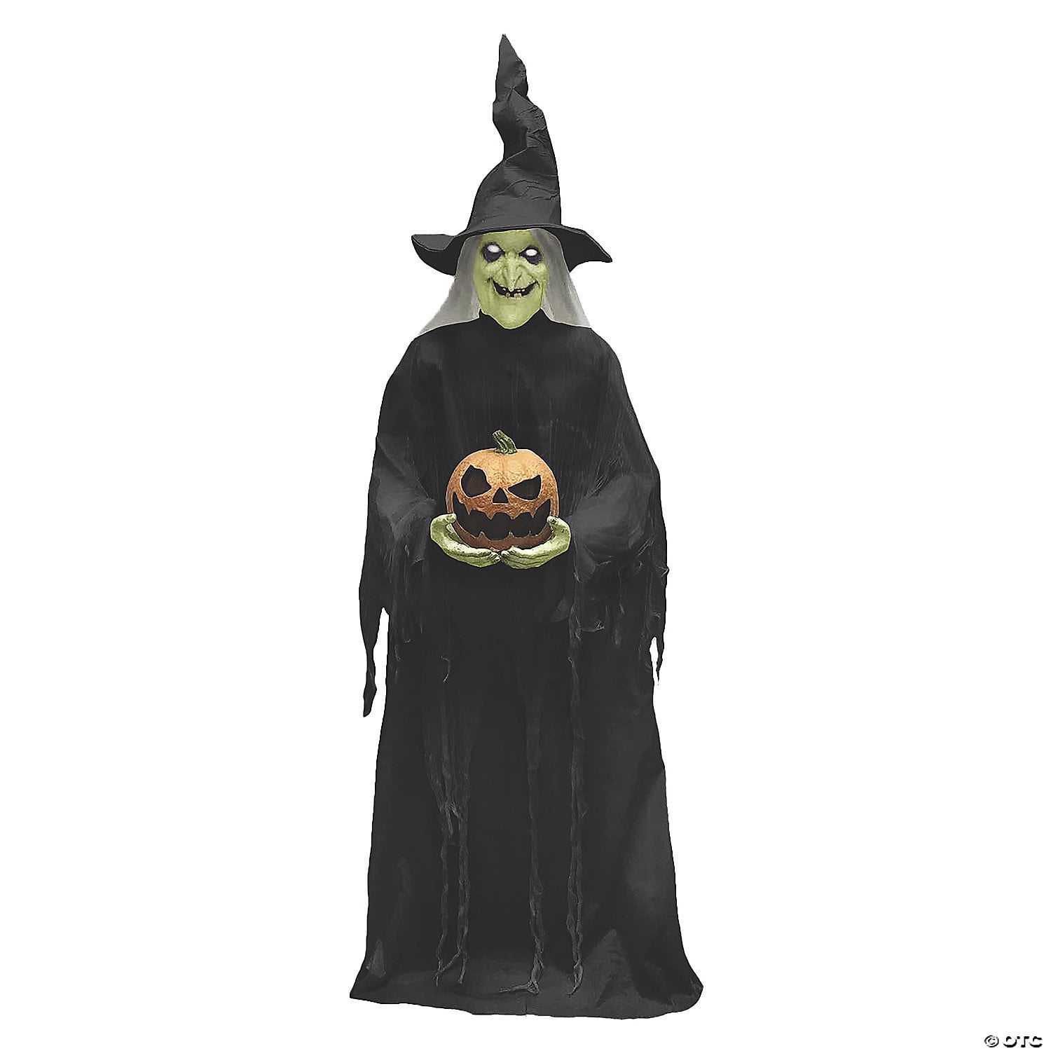 Tekky Toys 7ft Scary Life-Sized Animated Ghost Witch - Creepy Halloween ...