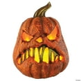 thumbnail image 1 of Tekky Toys TT60179 8" Rotten Flaming Pumpkin With Timer Style B Halloween Decoration, 1 of 1