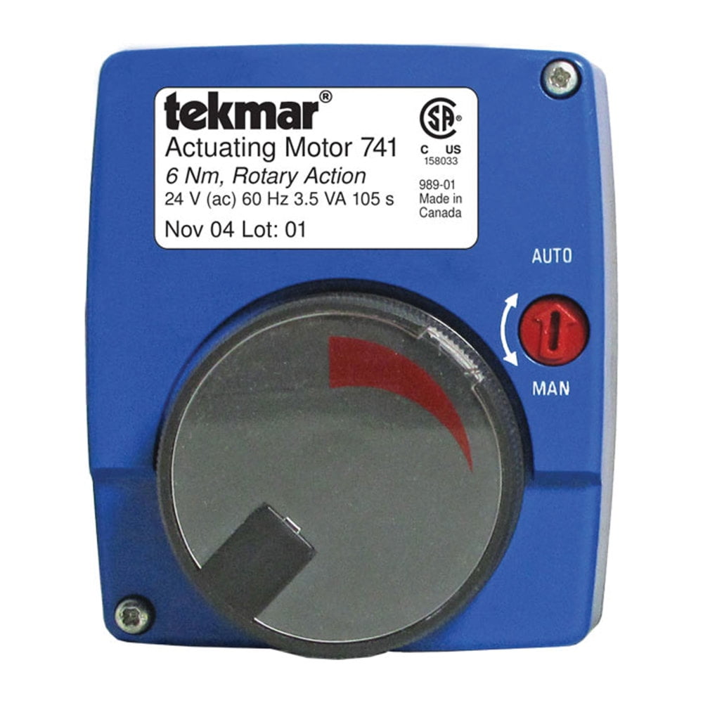 Tekmar 741 Actuating Motor - Floating Action