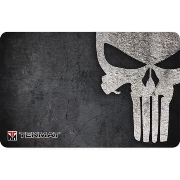 Tekmat Armorers Bench Mat 11x17 Punisher Black
