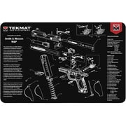 Tekmat Handgun S&W M&P Gun Cleaning Mat Black