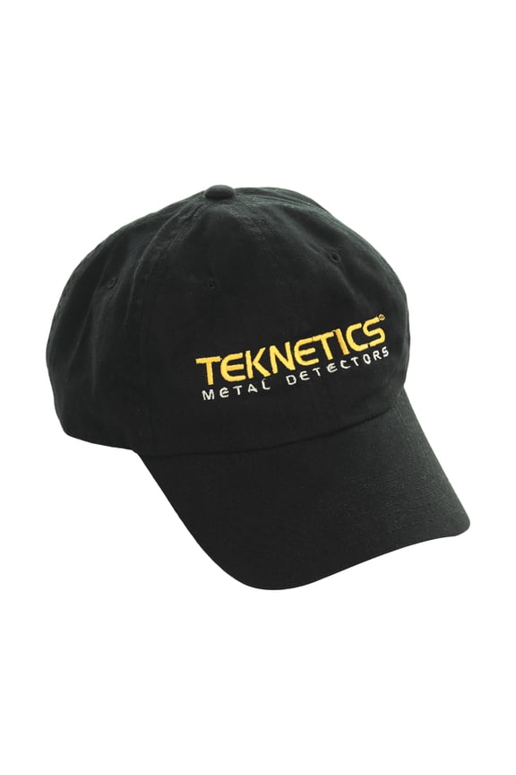 Black Baseball Cap One Size Fits All with Fastener Strap