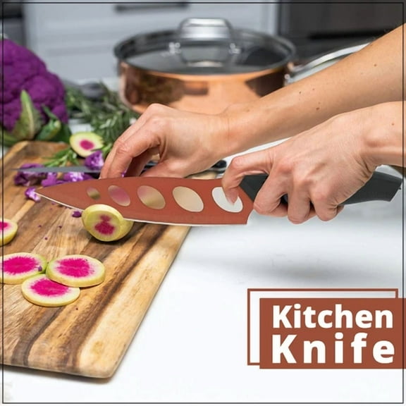 Tekno Copper Kitchen Knife, Knives, Stays Sharp Forever Stainless Steel