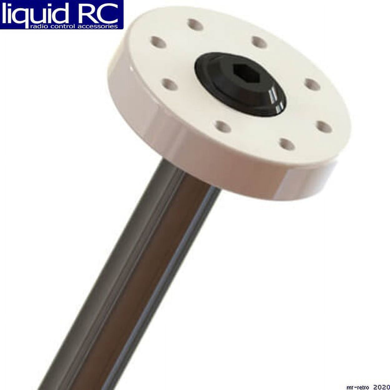 Tekno RC 6737 Shock Pistons CNC 8x1.2 Flat/Flat 13mm 2 Pieces