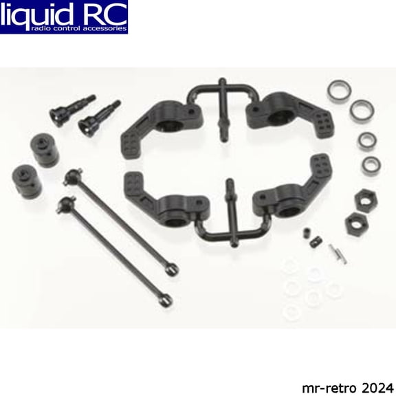 Tekno RC 6852X M6 Driveshafts and Hub Carriers Slash Rear 6mm