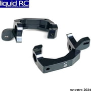 Tekno RC 9042B Spindle Carriers L/R 7075 18 Degree 2.0