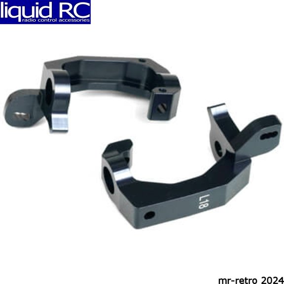 Tekno RC 9042B Spindle Carriers (L/R 7075 18 Degree 2.0)