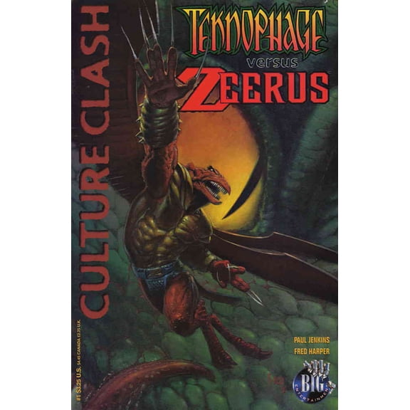 Teknophage versus Zeerus #1 VF ; Big Comic Book