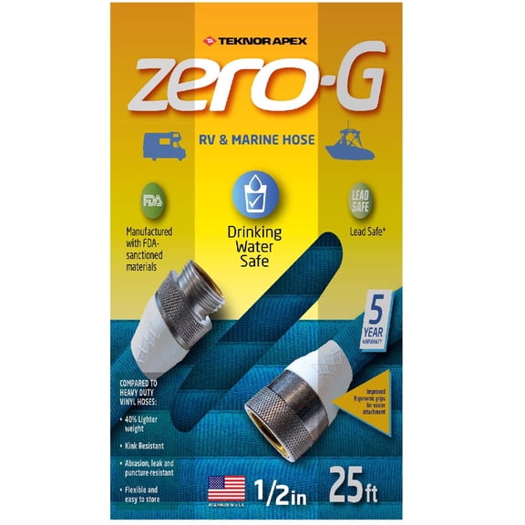 Company 4006-25 Hose Zero-G 1/2X25 Rv/Marine, Lead-free, Complies with Consumer Product Safety Improvement Act of 2008 for lead content By Teknor Apex