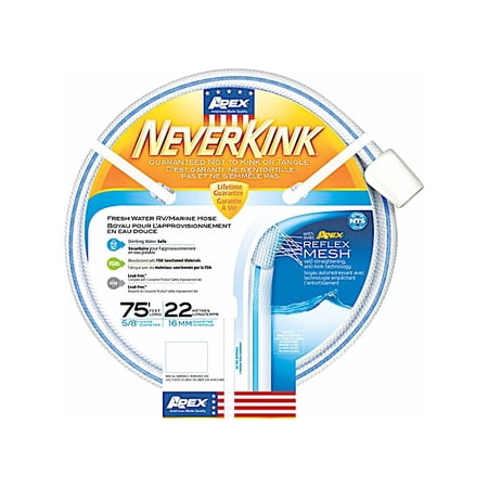 Teknor Apex Neverkink Water Hose 5/8 X 75 860275