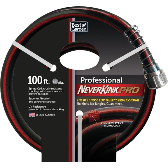 Teknor Apex Co. Best Garden NeverKink 5/8 Professional/Contractor Hose - Pack of 2