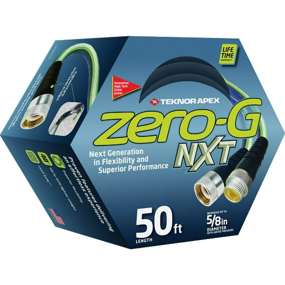 Teknor Apex Zero-G 5/8 in. D X 50 ft. L Heavy Duty Garden Hose