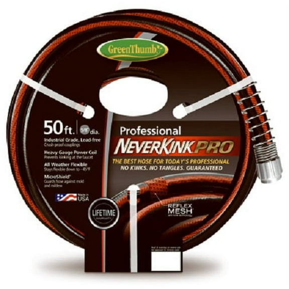 Teknor GT8844-50 5/8 Inch x 50 Foot Commercial Duty Pro Garden Hose - Quantity of 2