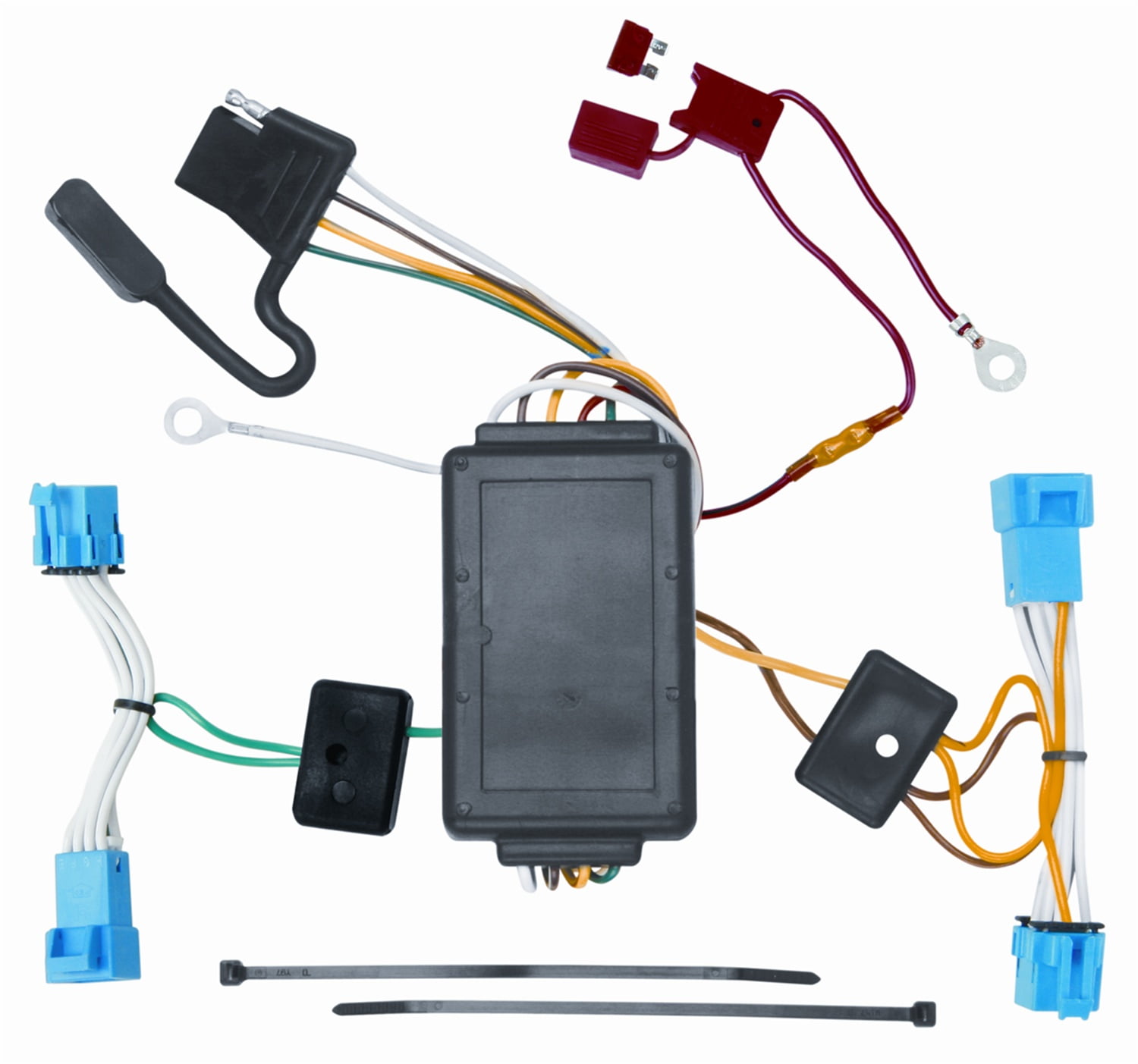 Tekonsha T-One 4-Way Flat T-Connector Wiring Harness For Volkswagen Jetta (Select Models) - View #13