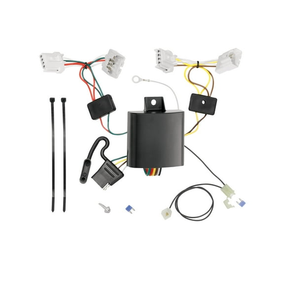 Tekonsha T-One T-Connector Harness, 4-Way Flat, w/Circuit Protected ModuLite HD Module TK118653