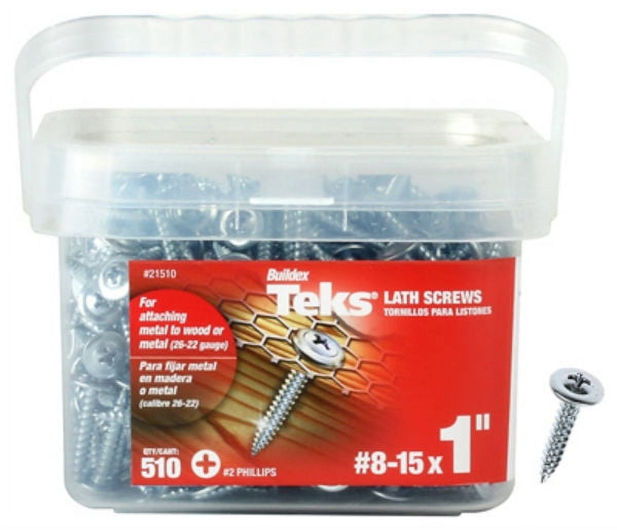 Teks 21510 No Pre Drilling Lath Point Screws 8 15 X 1 2 Phillips teks-21510-no-pre-drilling-lath-point-screws-8-15-x-1-2-phillips