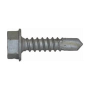Self-Drilling Screw, #10 x 3/4 in, Climaseal Steel Flange Hex Head External Hex Drive, 500 PK