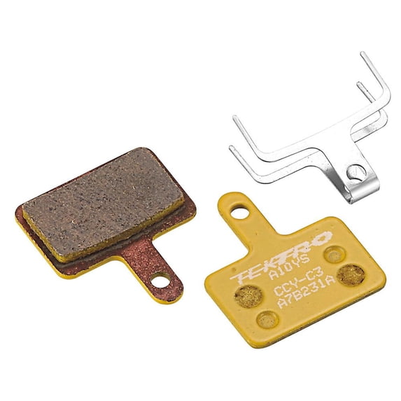 Tektro A10YS Disc Brake Pad Metal/Ceramic Compound, For Use W/ 2-Piston Calipers