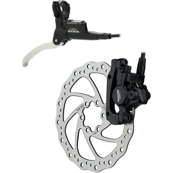 Tektro Auriga Comp Rear 160mm Hydraulic Disc Brake Black