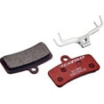 thumbnail image 1 of Tektro Q13RS Disc Brake Pad - Resin, 5mm Thickness, For 4-Piston Brake Calipers, Red, 1 of 1