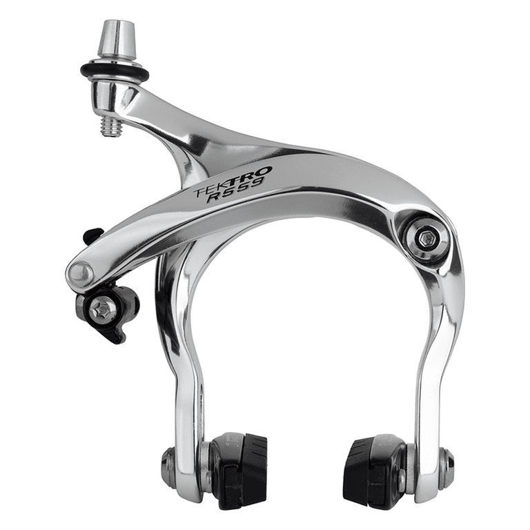 Tektro R559 Extra Long 53-73mm Rear Brake Caliper Silver Recessed