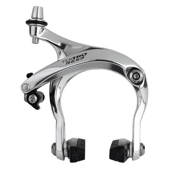 Tektro R559 Extra Long 53-73mm Rear Brake Caliper Silver Recessed Nut Road Bike