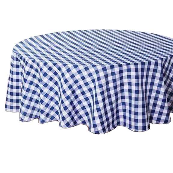TEKTRUM Waterproof 70 x 70 Tablecloth Blue